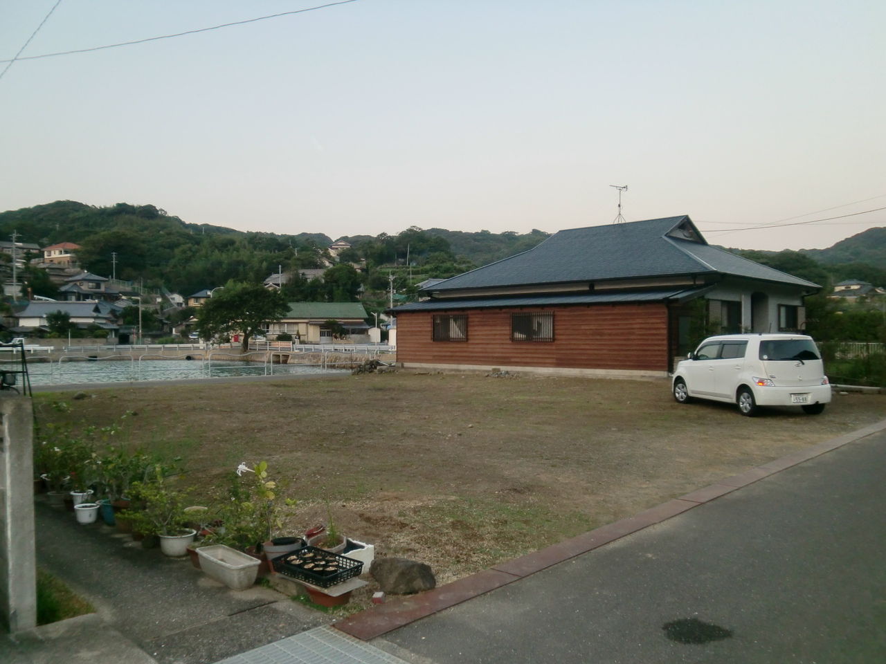 車もゆっくり停められます