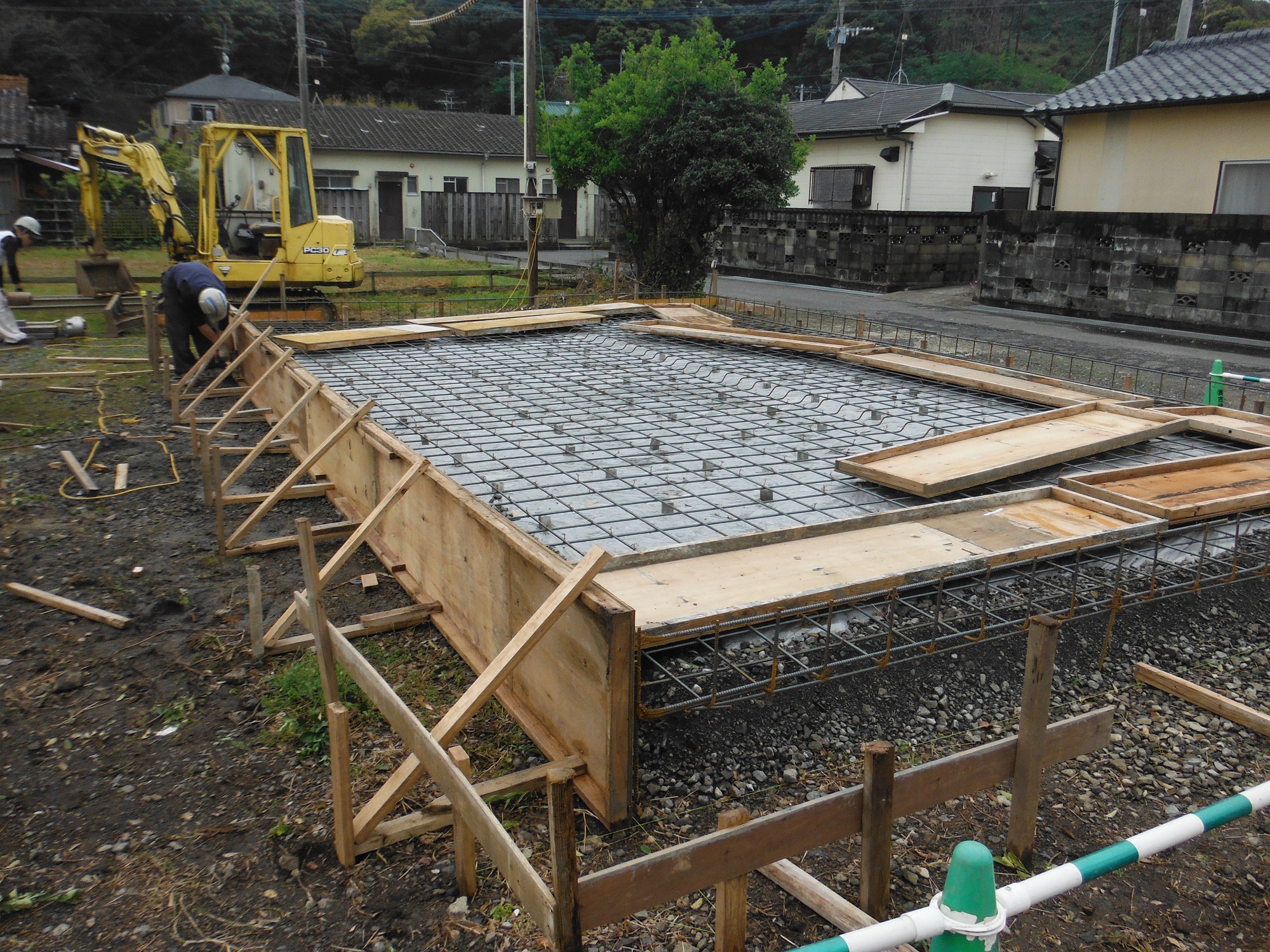 西海市大島町 コインランドリー新築工事 基礎工事 株式会社市場建築 長崎県西海市 西海市大島町 コインランドリー新築工事 基礎工事 株式会社市場建築 長崎県西海市
