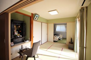 落ち着いた和室